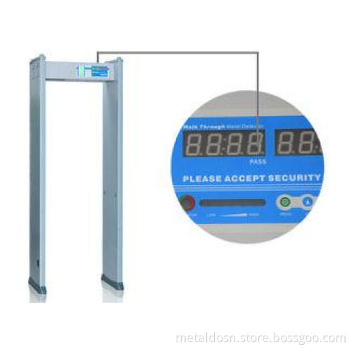 Weatherproof Portable Metal Detector Gate Professional With